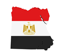 Map of Egypte